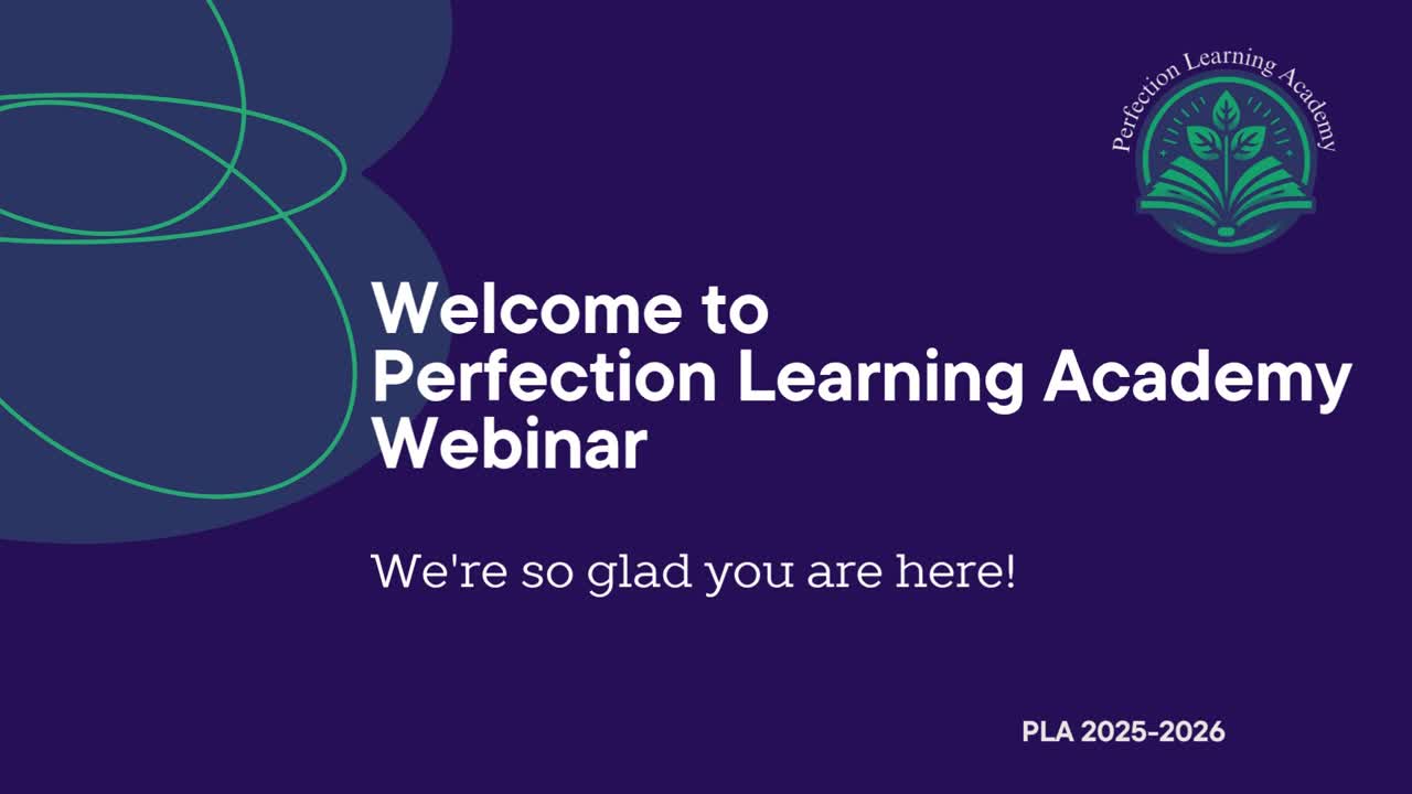 Perfection Learning Perfection Learning Academy Website